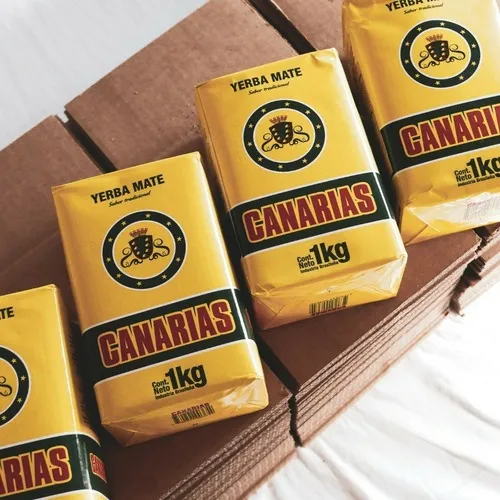 Yerba Mate Canarias Sin Palo Sabor Tradicional 1kg