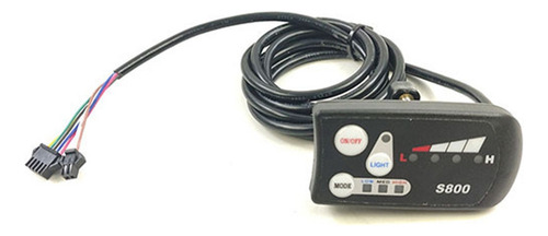 Panel De Control Inteligente Con Pantalla Led S800 Para Bici