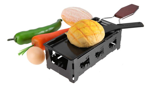 Raclette Brie Rechaud Derreter Queijos Antiaderente Portátil