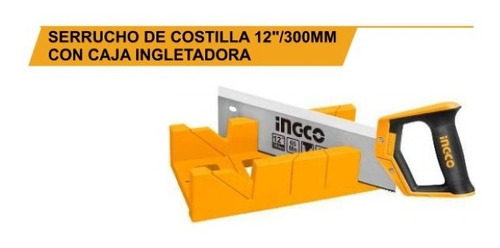 Serrucho De Costilla Ingco 12 Pulgadas Con Ingleteadora Serrucho De Costilla Ingco 12 Pulgadas Con Ingleteadora