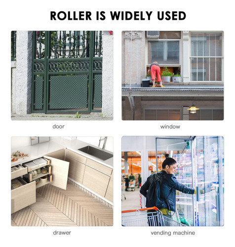Pt Compatible Polea Para Puerta Corredera Con Dos Ruedas, 4