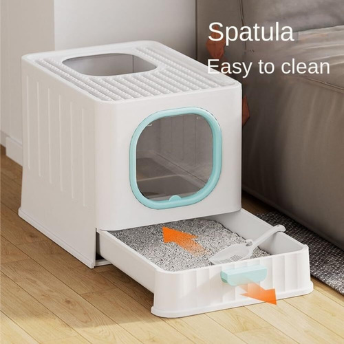 Caja De Arena Cerrada Caja Arena Para Gatos A Prueba Olores