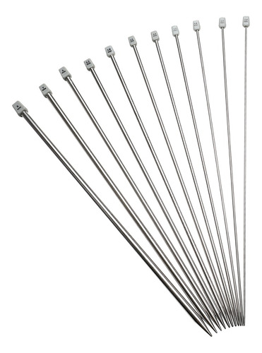 22 Piezas De Tejido De Punto De Acero Inoxidable Suéter De