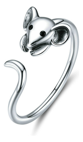 Sterling Silver New Year Zodiac Rat Ring