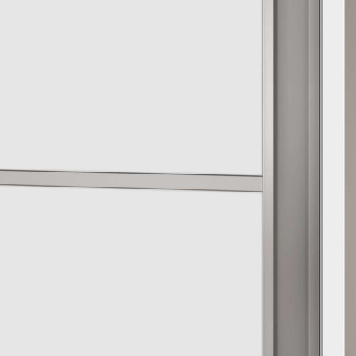 Guarda-roupa Casal Com Espelho Da Vinci 2pt 6gv Branco Lopas