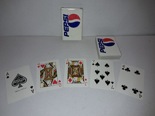 Cartas De Poker Edicion Pepsi (Usado)