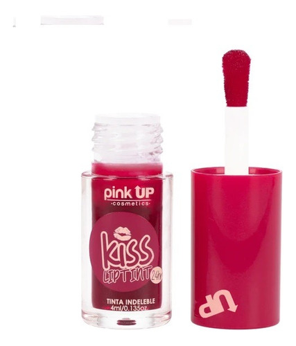 Tinta Indeleble Para Labios Kiss Lip Tint Pink Up