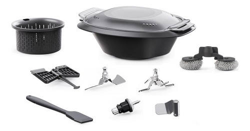 Robot De Cocina Sibiu Con Accesorios, Tactil, Wifi 1750w Blanco