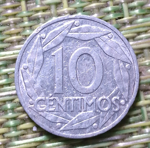 Moneda 10 Céntimos Francisco Franco 1959 España