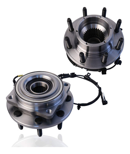 2 Rodamiento Cubo Rueda Delantera Para Ford F-250 Duty