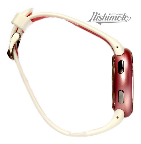 Relógio X-games Feminino Digital Xfppd040 Branco Rosa