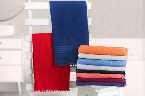 Pack 10 Toallones 100% Algodón Mayorista Ideal Reventa Colores Surtidos Clásico