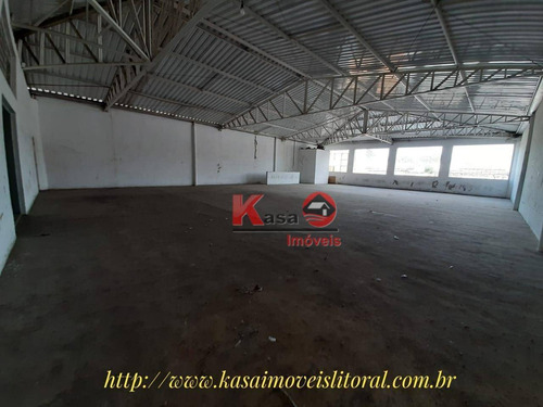 Imagem 6 de 20 de Galpão Para Alugar, 1217 M² Por R$ 19.000,00 - Paquetá - Santos/sp - Ga0080