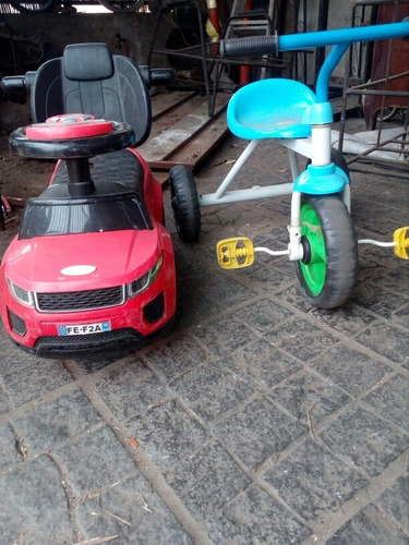 Auto Bugyi Y Triciclo Niño Niña Regalo Precio Por Los Dos