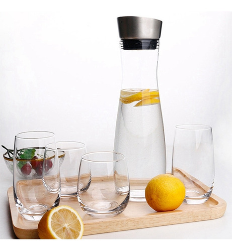 Garrafa De Suco De Acrílico Transparente De 1,2 L | Suco Tra