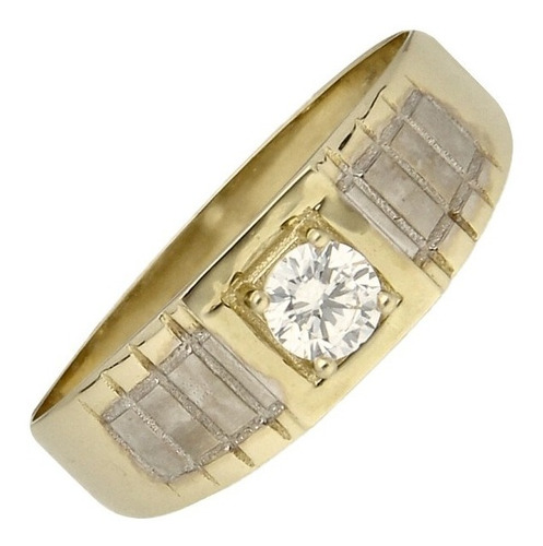 Imagen 2 de 6 de Anillo Cz Con Rodio 14k, 2.5 Gramos.
