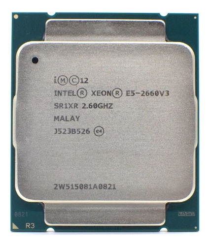 Procesador De Cpu Lga 2011-3 Sr1xr Xeon E5 2660v3 De 2,6 Ghz