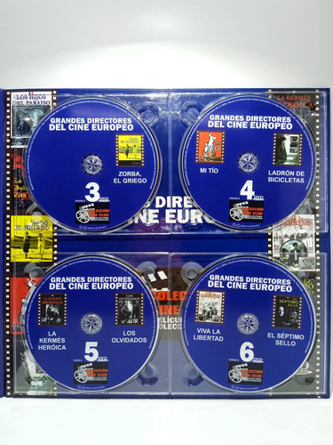 Imagen 4 de 6 de Grandes Directores Del Cine Europeo - Dvd - Colección Cine C