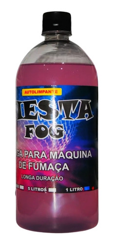 Líquido P/ Máquina De Fumaça Fluído Variadas Fragrâncias 