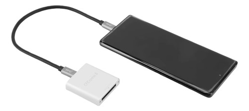 Leitor De Cartão Cfexpress Type B Usb3.1 Cf Express Tipo B Prateado