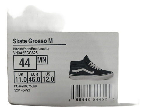 Tênis Vans (grosso Mid)