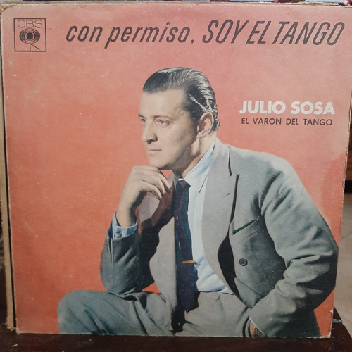 Vinilo Julio Sosa Con Permiso Soy El Tango L Federico T1