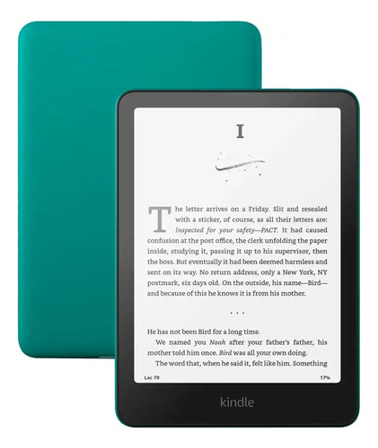 Kindle Paperwhite 7 Ereader 2024 Jade 16 Gb Funda Premium