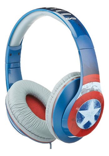 Auriculares Vincha Capitán America Vi-m40ca Universo Binario