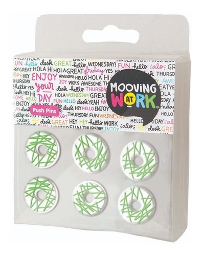 Push Pins Marcadores Señaladores Frases Neon X9u. Mooving