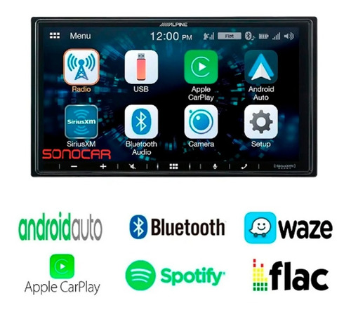 Estéreo Alpine Ilx-w650 Android Auto Apple Carplay  Sonocar