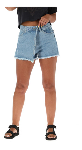 Short Falda Jeans Gavilu Mujer Buffalo