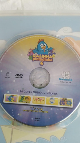 Dvd Galinha Pintadinha E Sua Turma Volume 04 Ano 2014 (Usado)