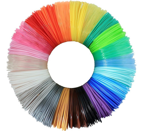 Bblife 1.75mm Pla 3d Pen/printer Filament Refill, 22 Colores