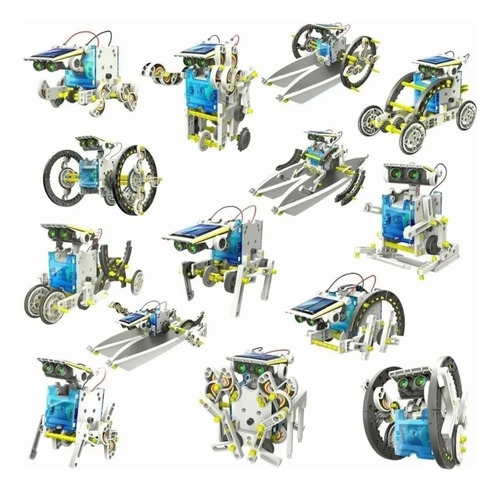 Kit Educativo De Robótica De Energía Solar 13 En 1 Robot [u]