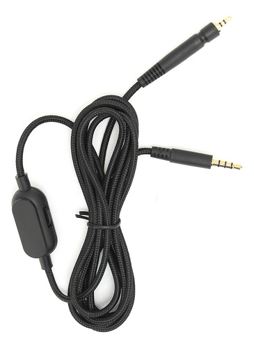 Cable De Audio Para Auriculares Con Nivel De Volumen Y Micró