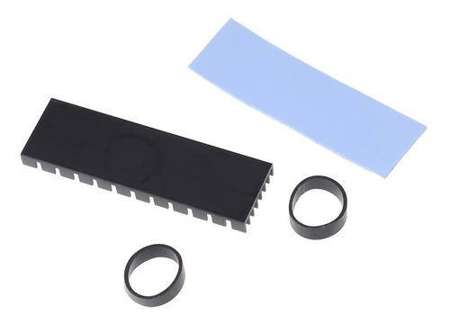 Imagen 3 de 5 de Disipador Ssd M.2 Heatsink -temperatura Thermal Pad Aluminio