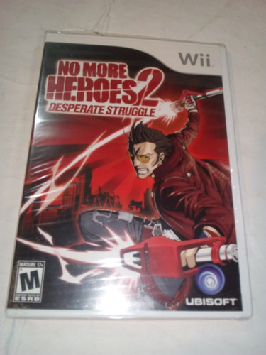No More Heroes 2 Desperate Struggle De Wii Caja Instructivo (Usado)
