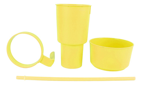 Taza Para Aperitivos A Prueba De Fugas, 2 En 1, Con Abertura