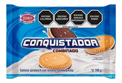 Galletas Conquistador Combinado Dondé 180g