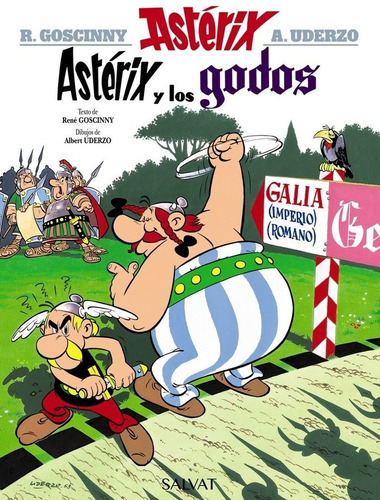 Astãâ©rix Y Los Godos, De Uderzo, Albert. Editorial Bruño, Tapa Dura En Español