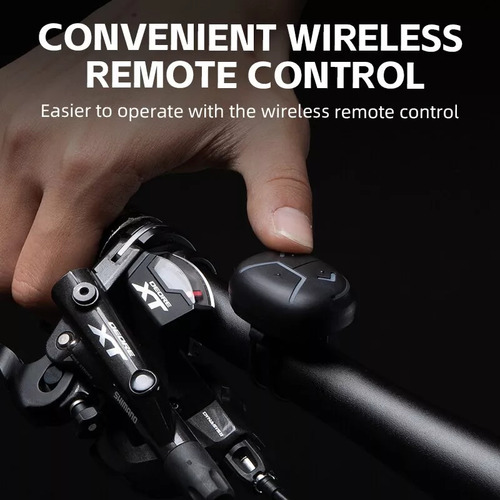 Luz Trasera Pará Bicicletas Rockbros Con Control De Cruce