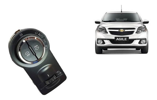 Llave De Luces Chevrolet Agile Full C/encendido Automatico 