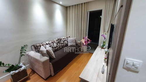 Imagem 2 de 25 de Lindo Apto Bairro Assunção! 57 M² 2 Dorm, 1 Suite, Cozinha Planejada, 1 Vaga. Lazer Completo! Oportunidade! - Ap1781
