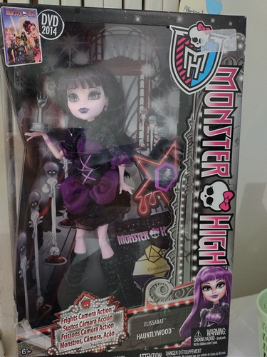 Monster High Elisaabat Frights Camera Action Pronta