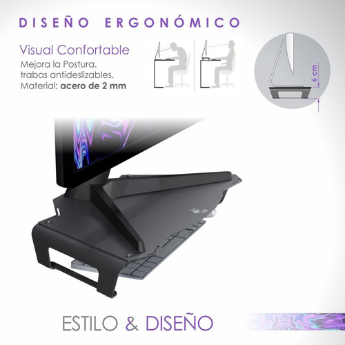 Imagen 5 de 9 de Soporte Monitor Gamer Bam G5 Samsung/universal Premium!!!