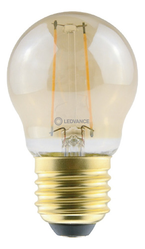 Lampada Vintage Led Bolinha 2,5w 2500k Bivolt E27 Ledvance