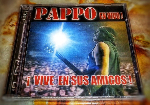Pappo En Vivo / Vive En Sus Amigos Cd Nuevo Cerrado Riff 