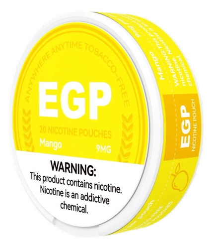 Egp Chicle Nicorette 9mg Para Dejar De Fumar Color Sabor A Mango