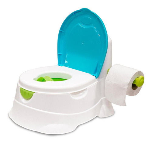 Baño Entrenador Prinsel Trend Azul Con Portarollo