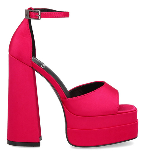 Sandalias Plataforma Fucsia  2591111